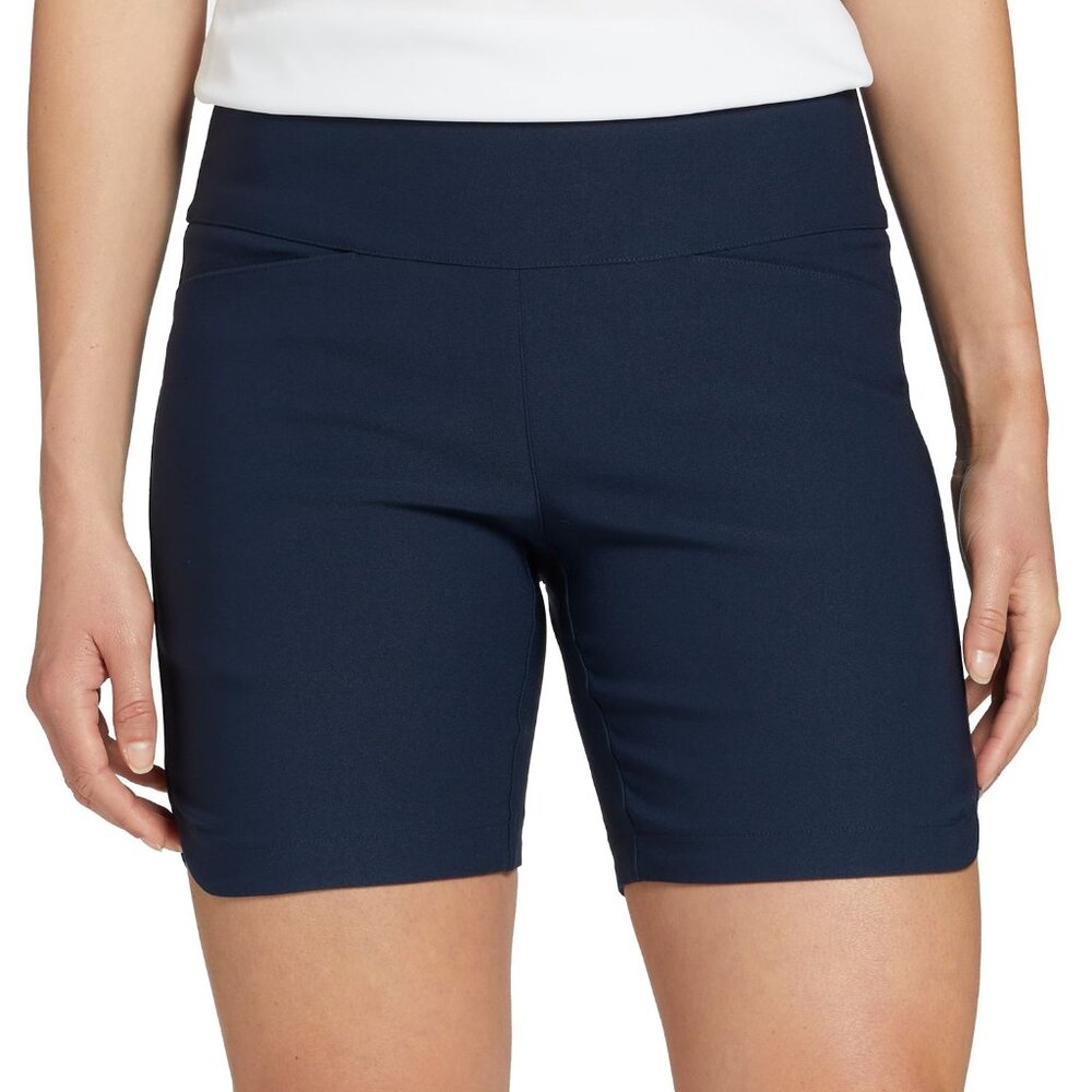 Women's Walter Hagen Plus Size Sculpt 7" Golf Shorts - Dark Navy - XXL - NWT